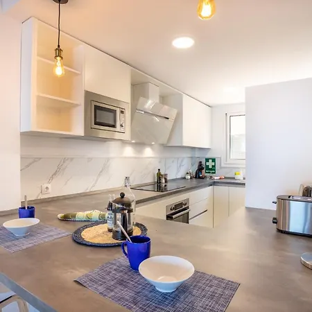 公寓 Home2book Sea View & Design Duplex Gigantes *