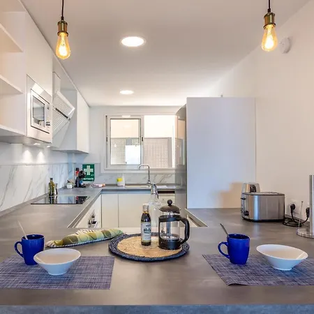公寓 Home2book Sea View & Design Duplex Gigantes *